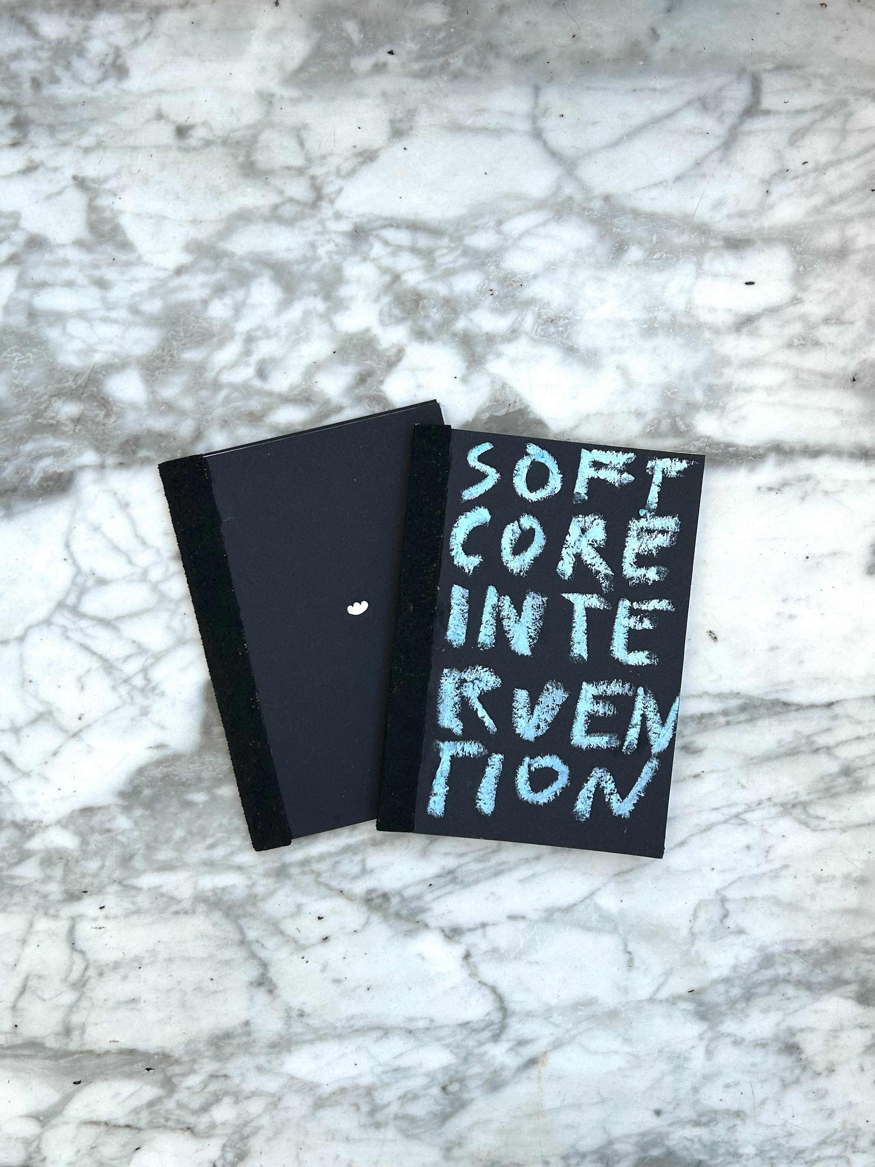 softcore intervention - black cover